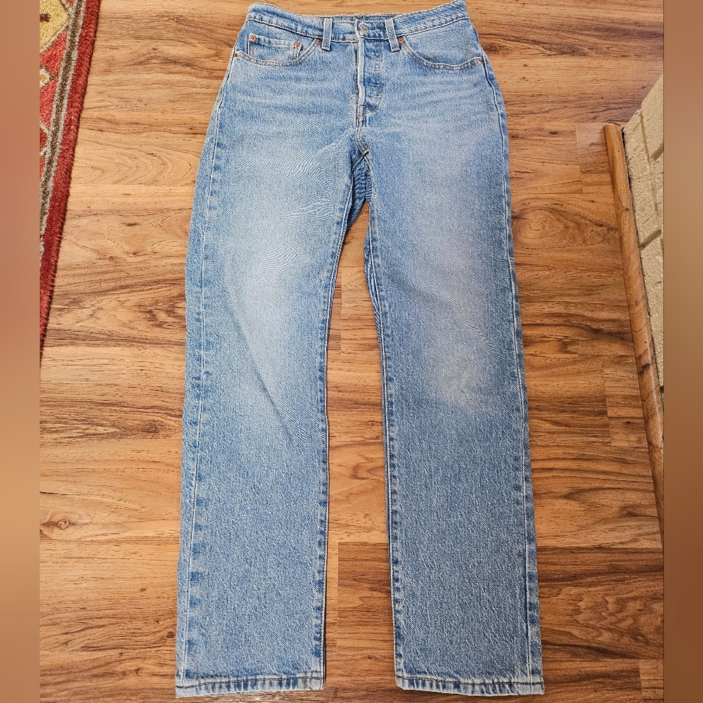Levi's 501 Straight Leg Jeans - Hollow Days Wash